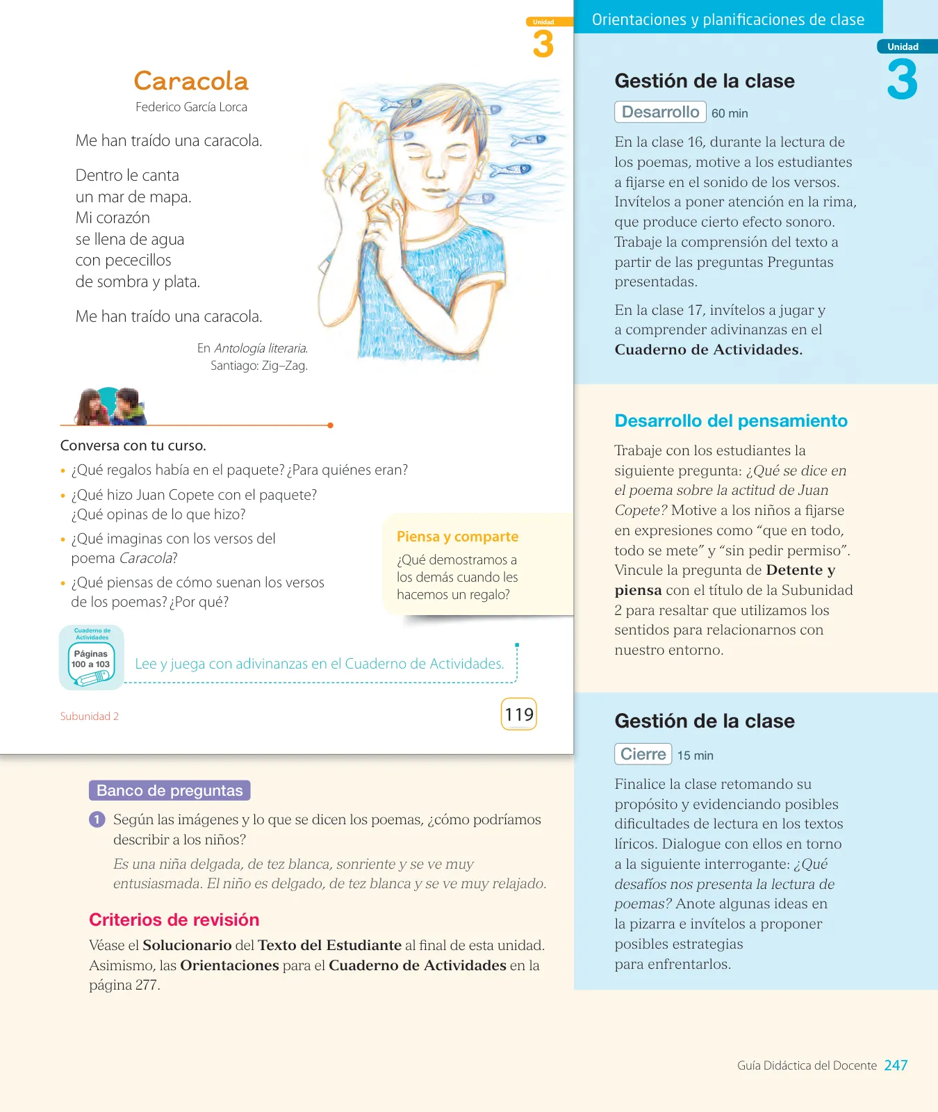 Página 39 de Lenguaje y Comunicación – Segundo Básico – Texto del Estudiante MINEDUC – Descargar PDF · 2024