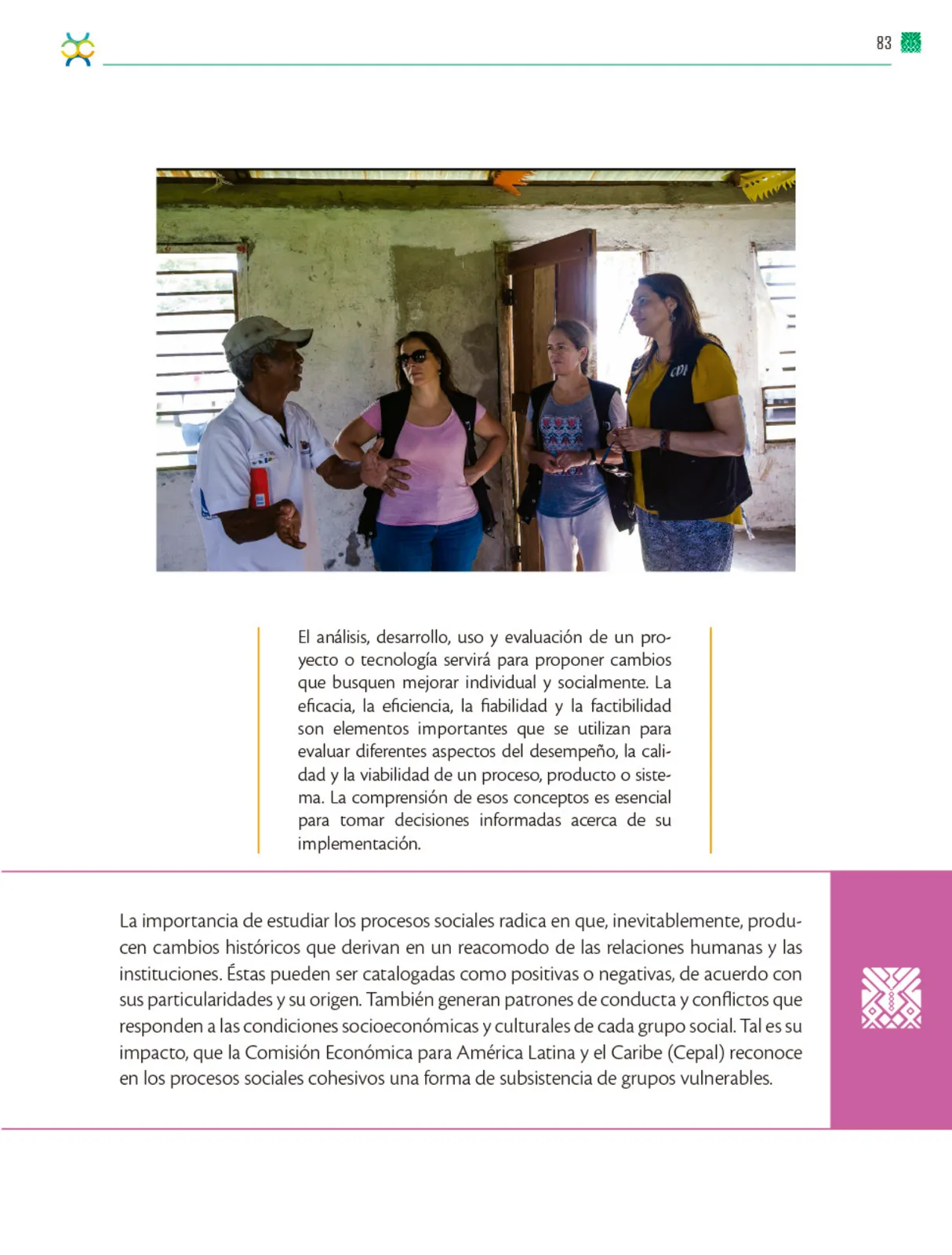 Miniatura página 84 de Colección Ximhai. De lo humano y lo comunitario.   Libro de Educación Telesecundaria Grado 1°  Ciclo Escolar 2025 - 2026