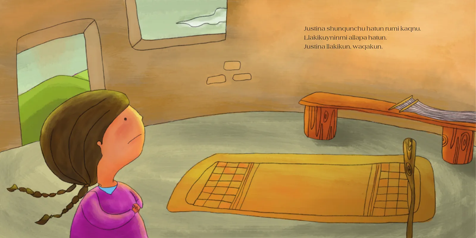 Página 5 de Awila Mikayla. Willakuy 10, Quechua Huánuco · 2009