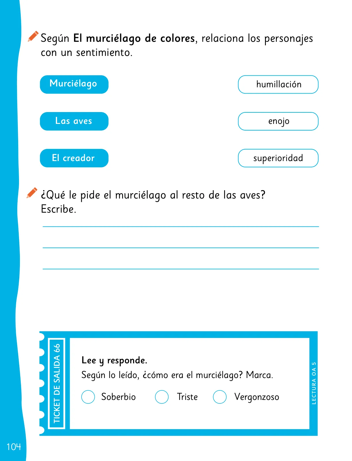 Página 106 de Lenguaje y Comunicación – Segundo Básico – Texto del Estudiante MINEDUC – Descargar PDF · 2024