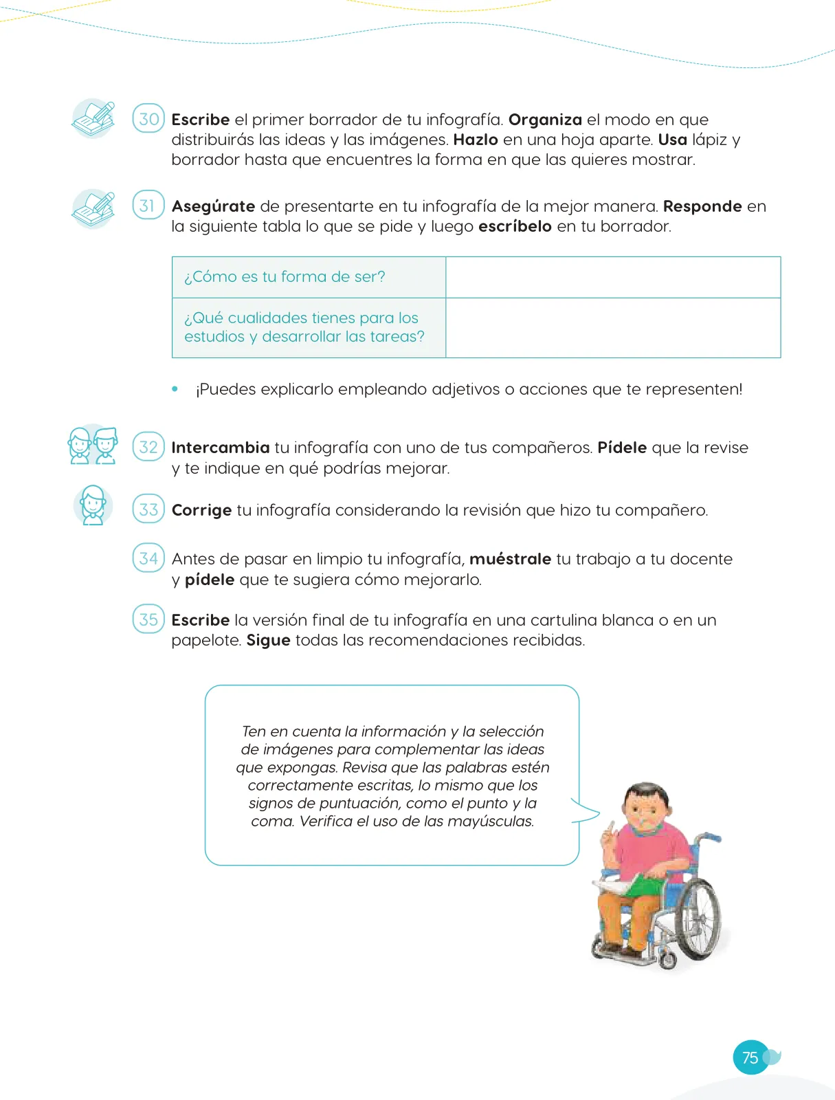 Miniatura página 77 de Cuadernillo de Comunicación 6. Sexto grado de Primaria · 2024