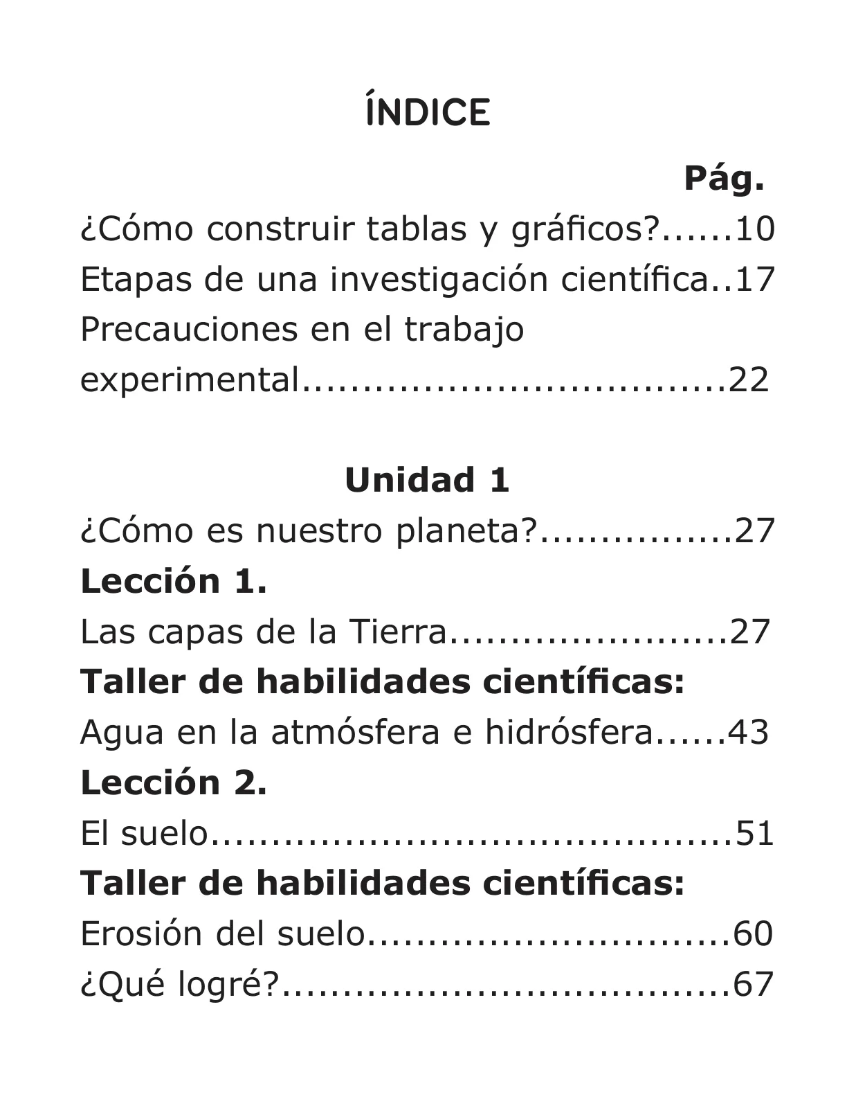 Página 6 de Libro de Ciencias Naturales – Quinto Básico | Texto del Estudiante MINEDUC – Descargar PDF · 2024