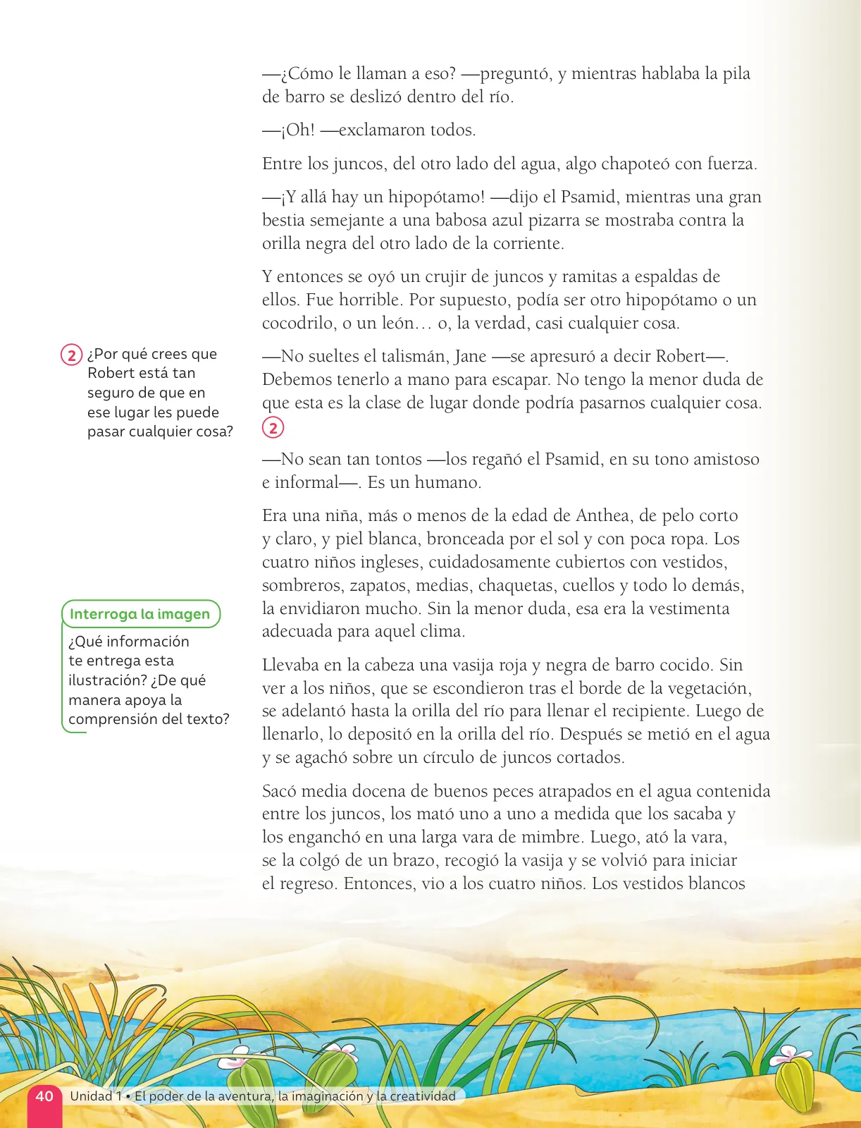 Página 42 de Lenguaje y Comunicación – Sexto Básico | Texto del Estudiante MINEDUC – Descargar PDF · 2024