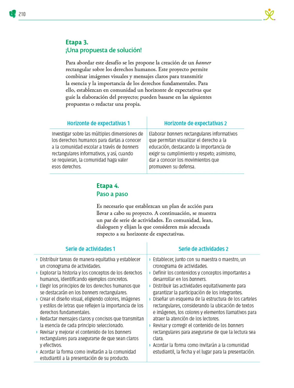 Página 211 de Colección Nanahuatzin. Nuestro libro de Proyectos.  Tomo II.  Libro de Educación Telesecundaria Grado 3°  Ciclo Escolar 2025 - 2026