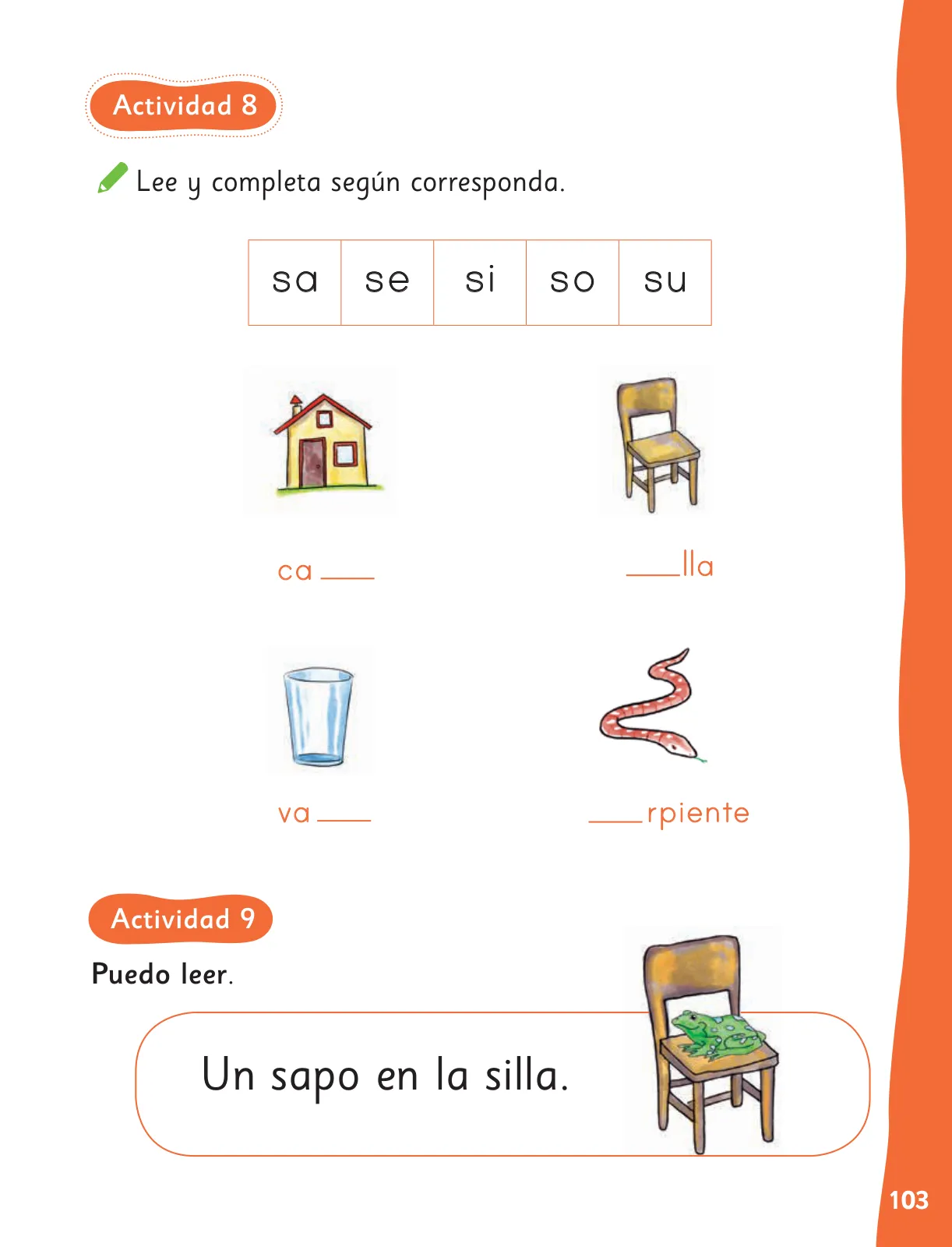 Miniatura página 106 de Lenguaje y Comunicación – Primero Básico | Texto del Estudiante MINEDUC – Descargar PDF · 2024