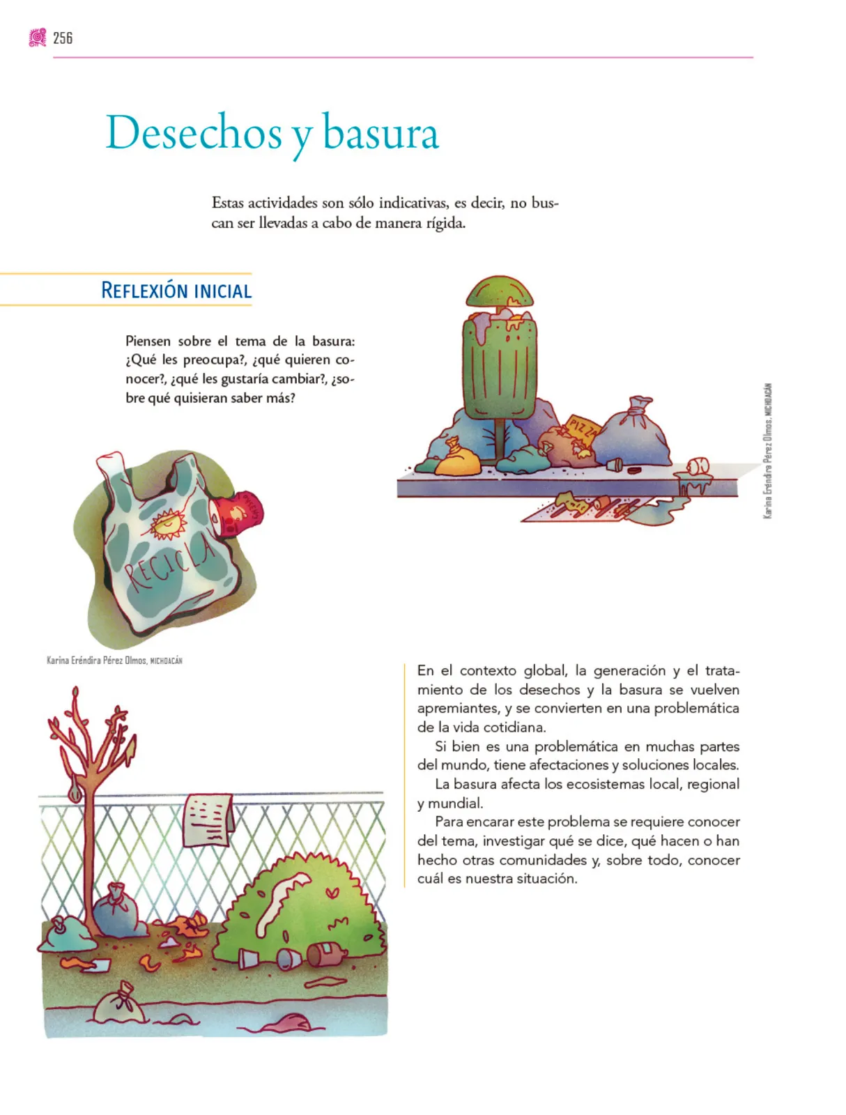 Miniatura página 257 de Colección Nanahuatzin. Nuestro libro de proyectos.   Libro de Educación Secundaria Grado 3°  Ciclo Escolar 2025 - 2026