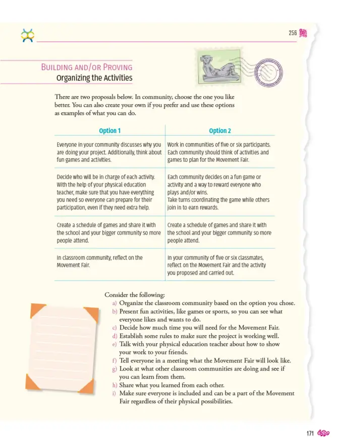 Página 172 de Uérakua anapu uantakua. Projects and Readings Libro de Educación Secundaria Grado 1° Ciclo Escolar 2025 - 2026