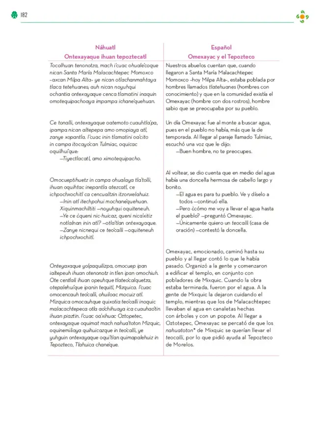 Página 183 de Colección Ximhai. Lenguajes. Libro de Educación Telesecundaria Grado 1° Ciclo Escolar 2025 - 2026