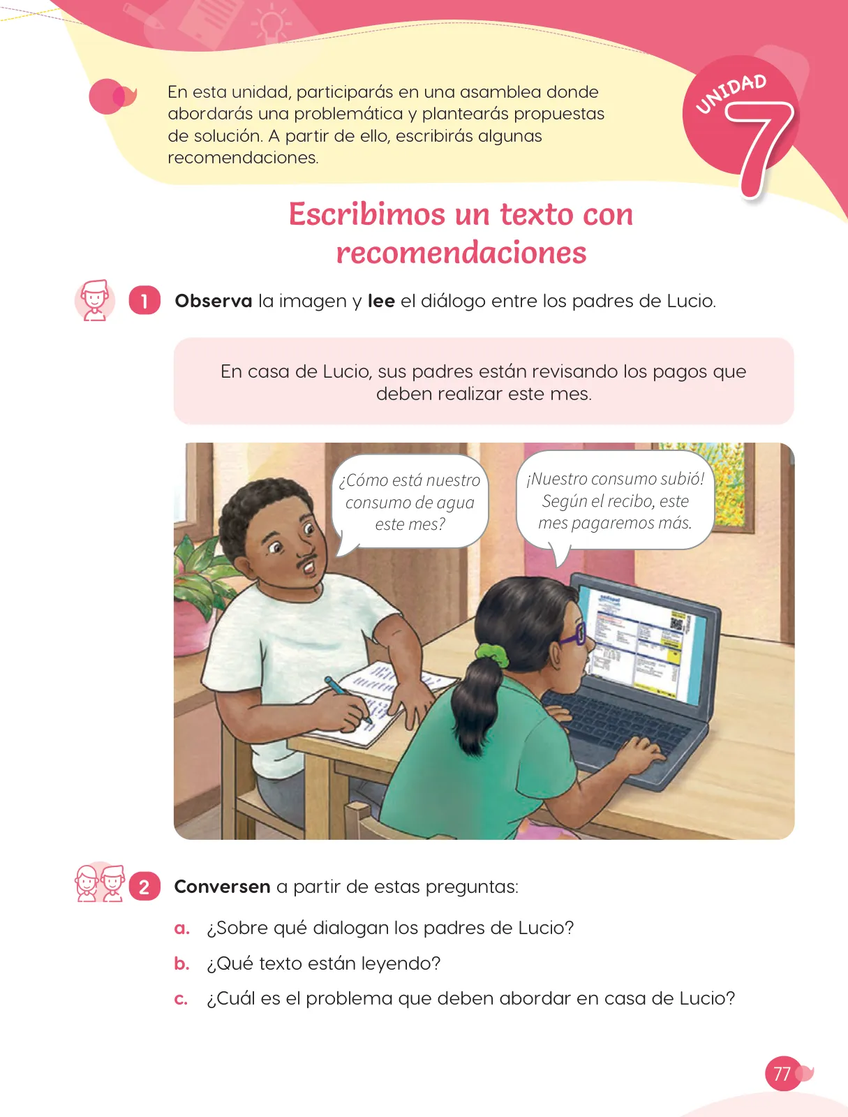 Miniatura página 79 de Cuadernillo de Comunicación 4, cuarto grado de Primaria · 2023