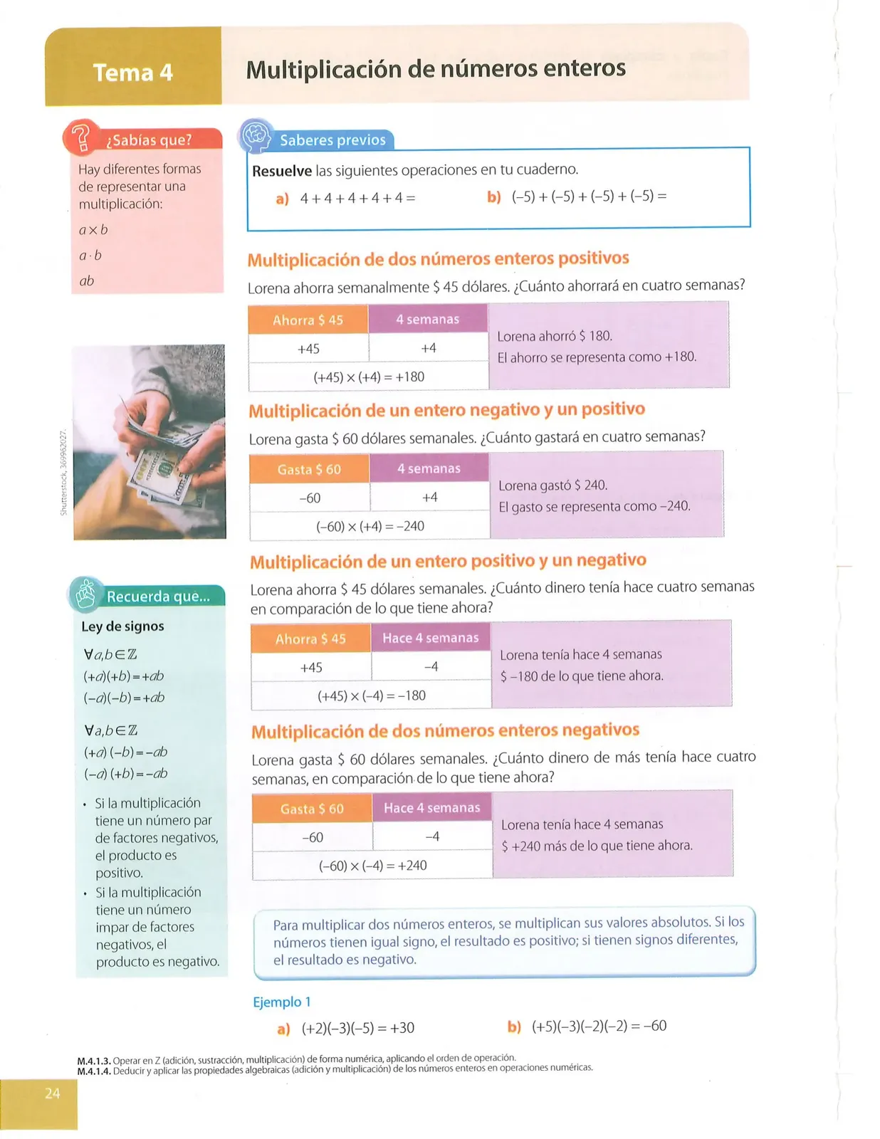 Miniatura página 24 de Matematica · 8 EGB · 2025