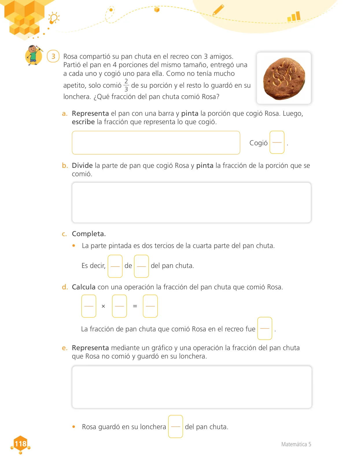 Miniatura página 119 de Matemática 5 : cuaderno de trabajo para quinto grado de Educación Primaria 2018 · 2018