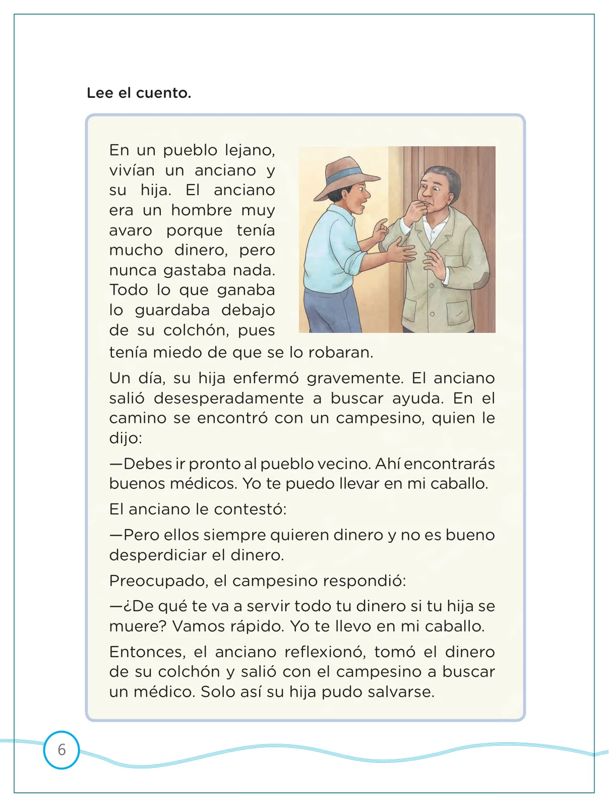 Miniatura página 6 de Kit de evaluación Proceso 1 Demostrando lo que aprendimos : Comunicación, segundo trimestre, ﻿Segundo grado - Primaria · 2019
