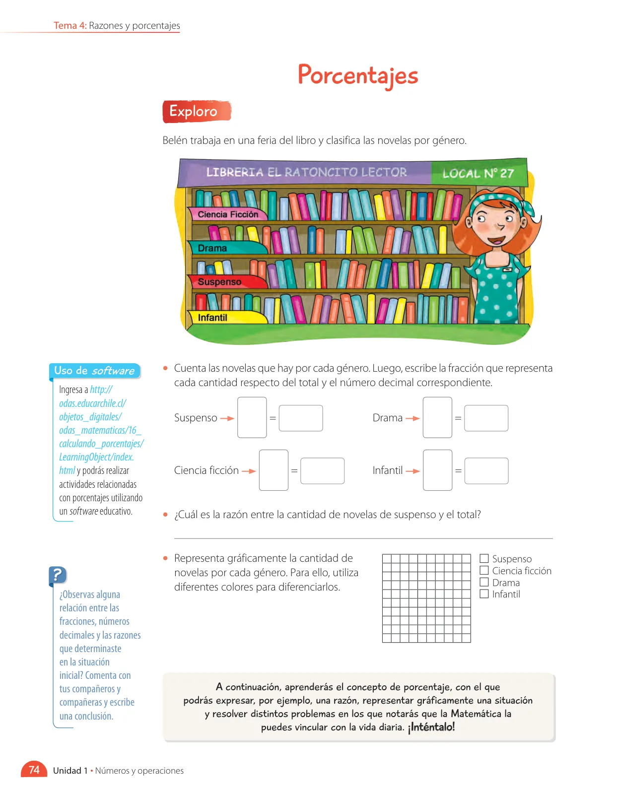 Miniatura página 134 de Matemática – Sexto Básico | Texto del Estudiante MINEDUC – Descargar PDF · 2024