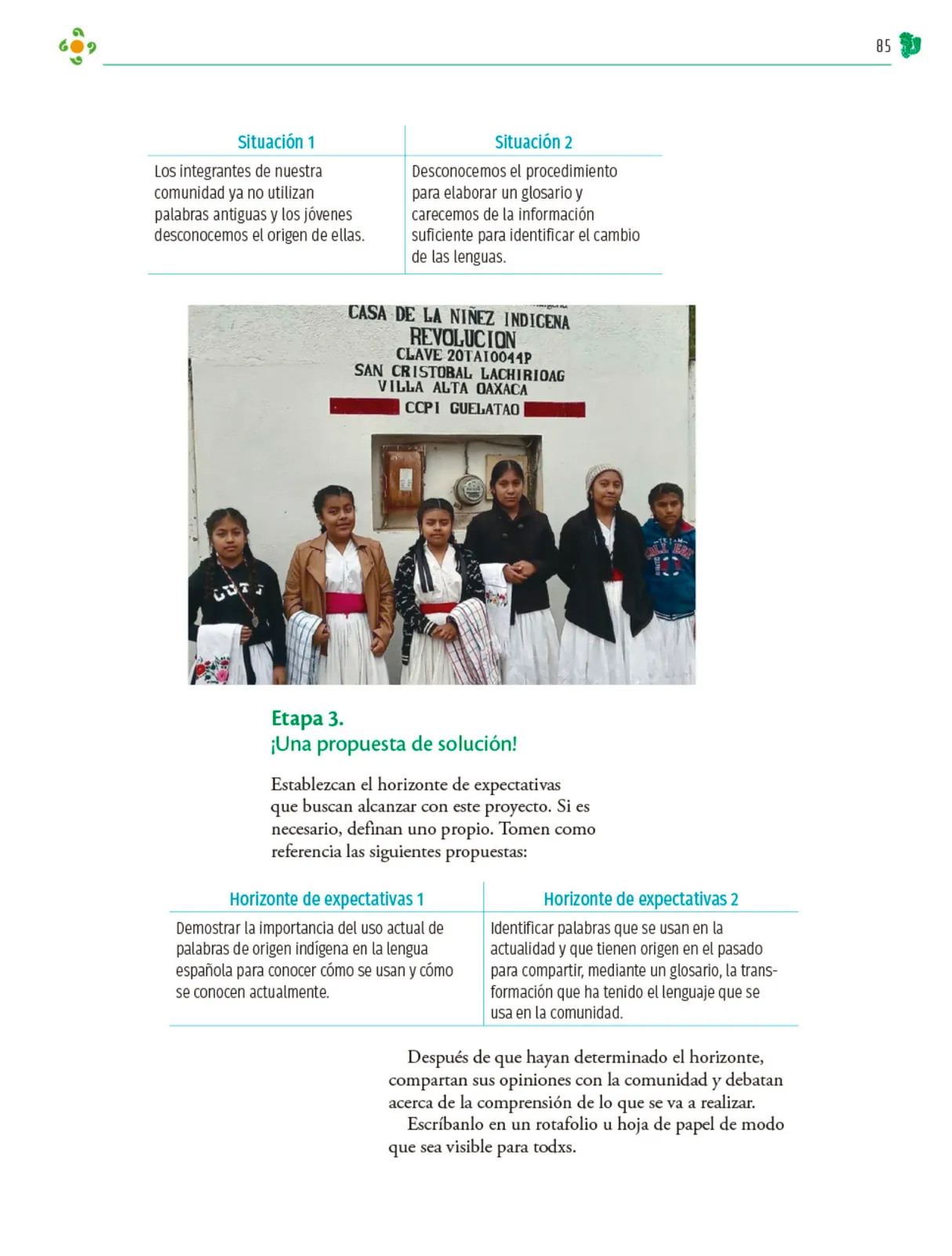 Miniatura página 86 de Colección Ximhai. Nuestro libro de Proyectos. Tomo I.   Libro de Educación Telesecundaria Grado 1°  Ciclo Escolar 2025 - 2026