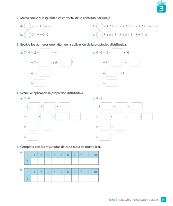 Página 93 de Matemática – Tercero Básico | Texto del Estudiante MINEDUC – Descargar PDF · 2024