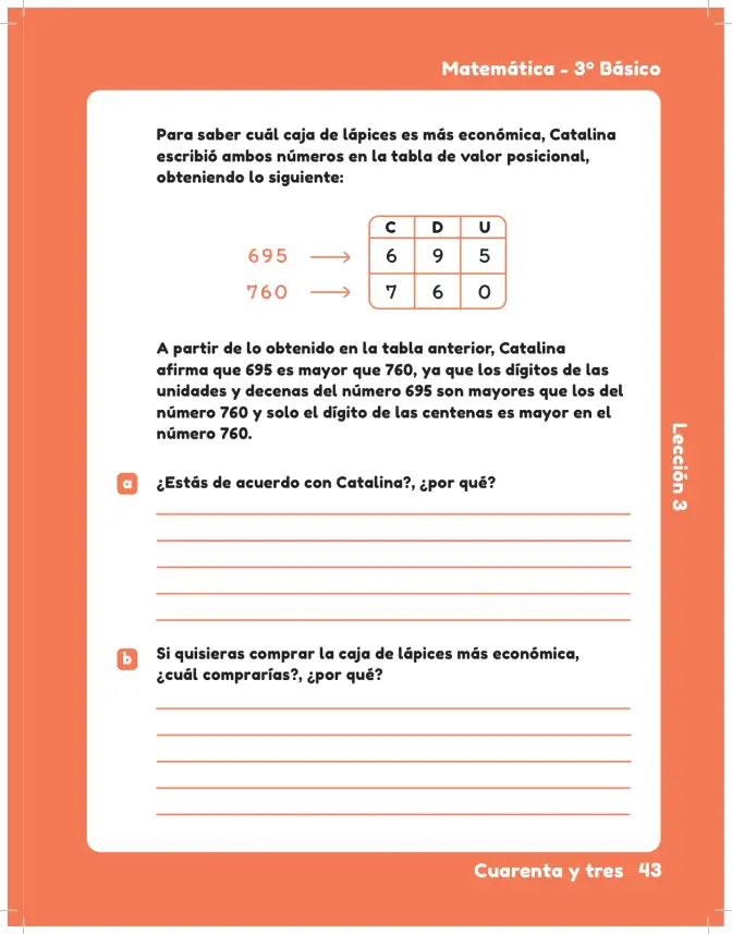 Página 45 de Sumo Primero – Tercero Básico | Texto del Estudiante MINEDUC – Descargar PDF · 2024