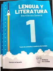 Portada de Lengua y Literatura 1 BGU · 2024
