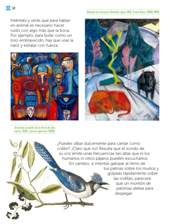 Página 69 de Múltiples lenguajes. Libro de Educación Primaria Grado 1° Ciclo Escolar 2025 - 2026