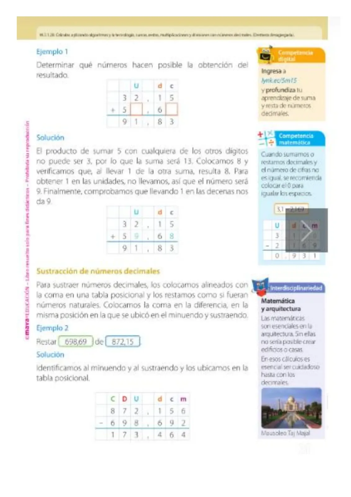 Página 164 de Matematica · 5 EGB · 2025