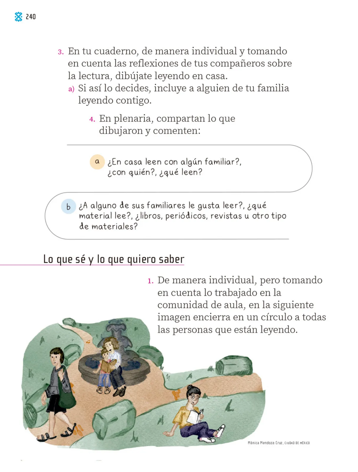 Miniatura página 241 de Proyectos Comunitarios.   Libro de Educación Primaria Grado 1°  Ciclo Escolar 2025 - 2026