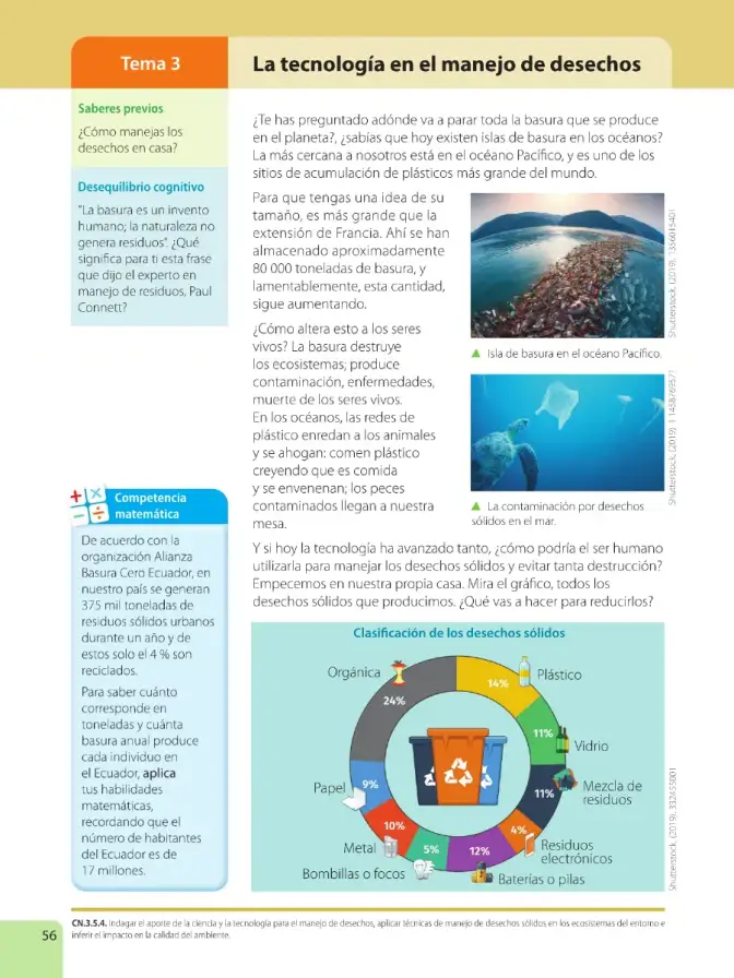 Página 58 de Ciencias Naturales 6° · Egb 6 Ciencias Naturales 2025 · 2025