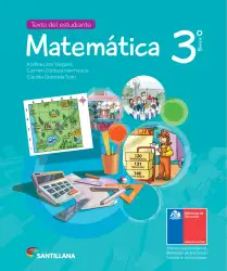 Portada de Matemática – Tercero Básico | Texto del Estudiante MINEDUC – Descargar PDF · 2024
