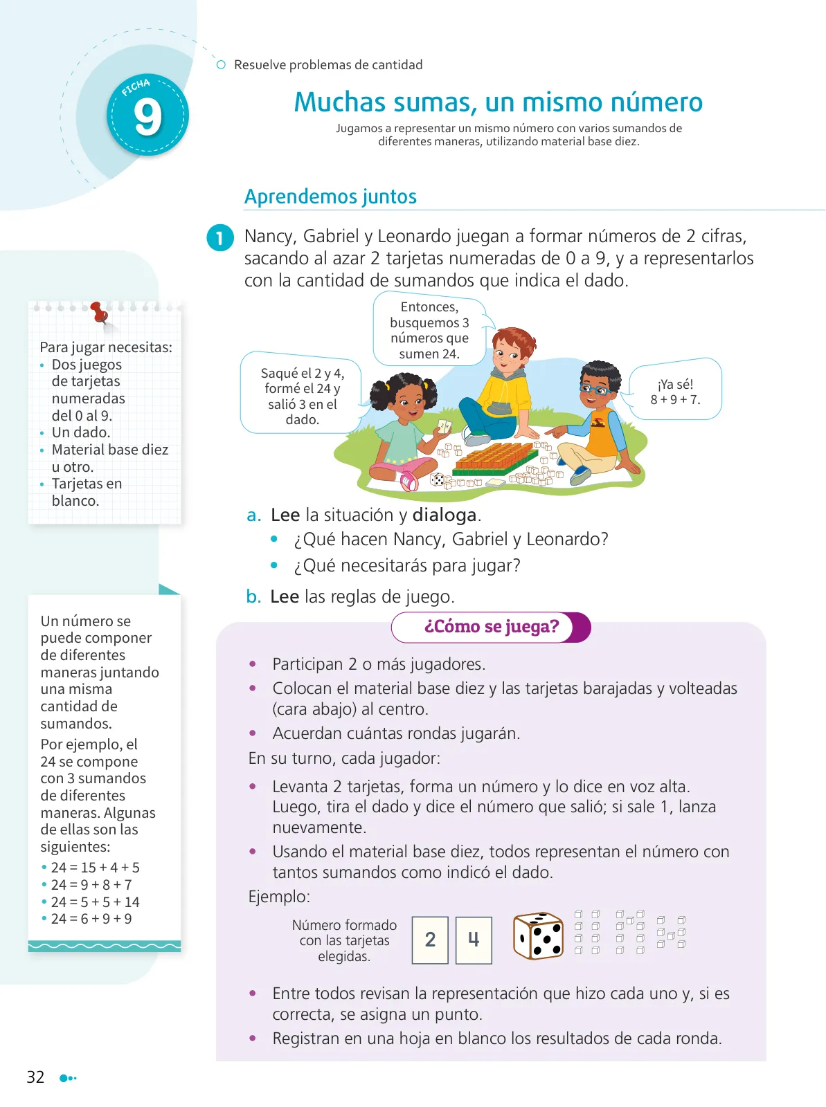 Miniatura página 34 de Texto de Matemática 4. Cuarto grado de Primaria · 2024