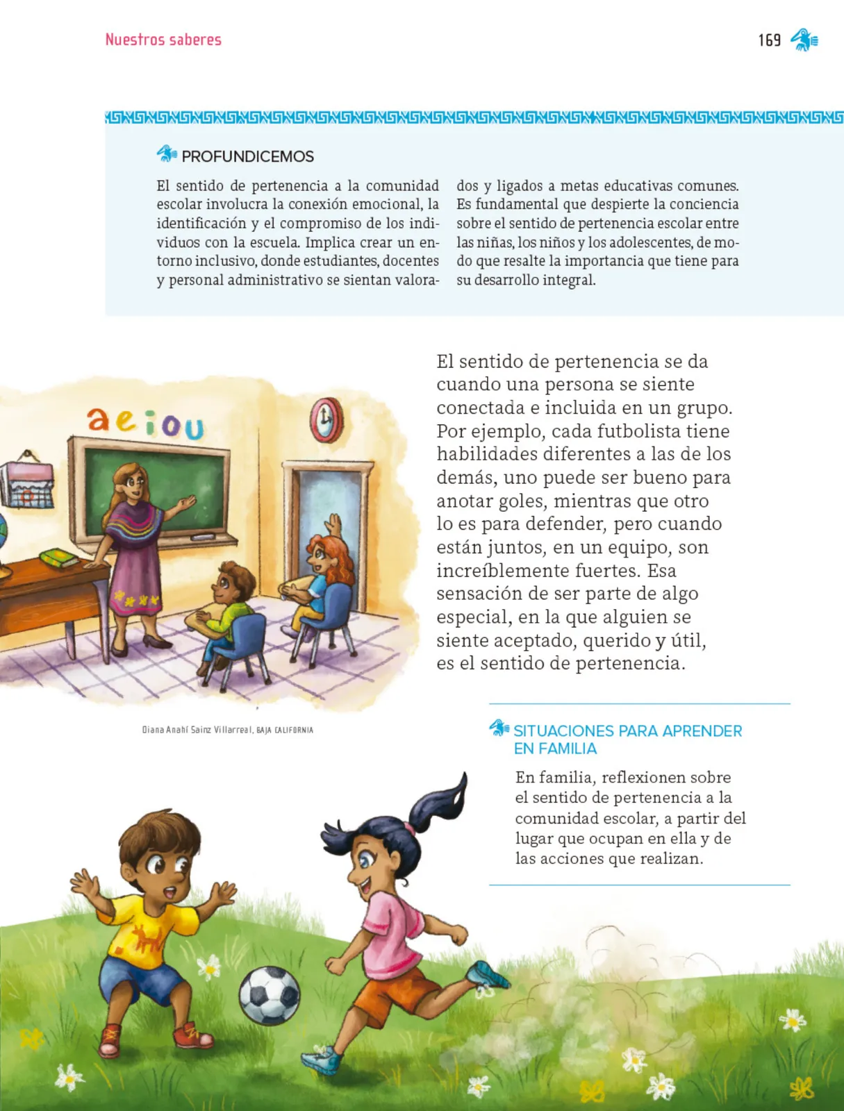 Miniatura página 170 de Nuestros saberes: Libro para alumnos, maestros y familia.   Libro de Educación Primaria Grado 1°  Ciclo Escolar 2025 - 2026