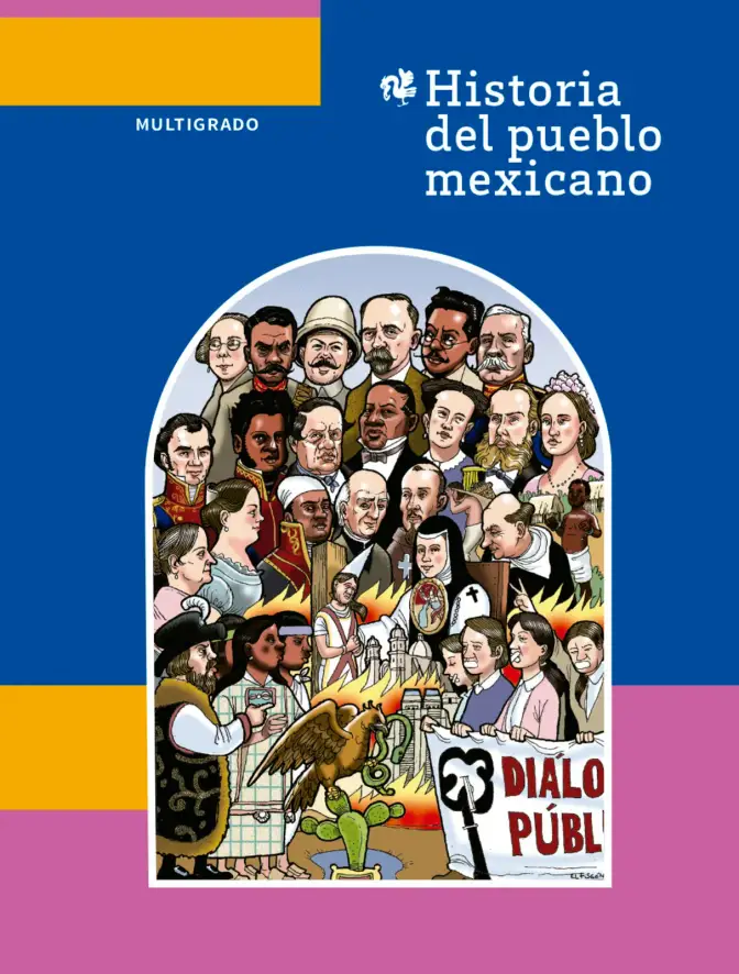 Página 1 de Historia del pueblo mexicano. Libro de Educación Secundaria Grado 1° Ciclo Escolar 2025 - 2026