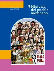 Portada de Historia del pueblo mexicano.  Libro de Educación Secundaria Grado 1°  Ciclo Escolar 2025 - 2026