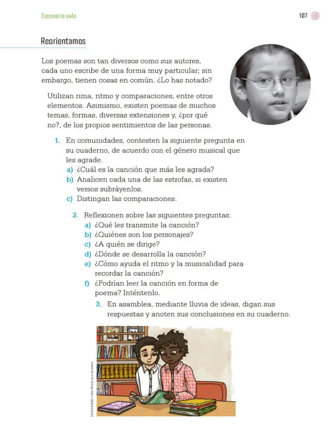 Página 110 de Proyectos de Aula. Libro de Educación Primaria Grado 4° Ciclo Escolar 2025 - 2026