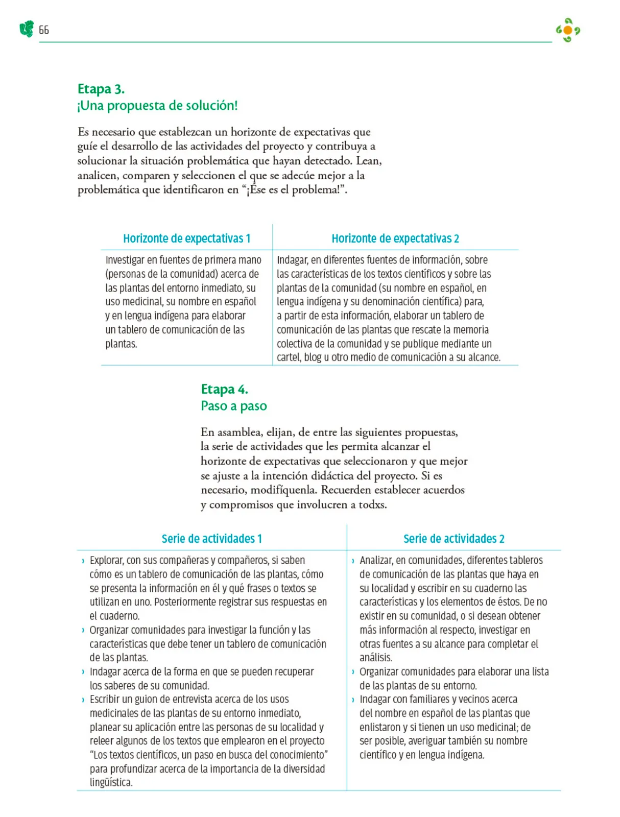 Miniatura página 67 de Colección Sk´asolil. Nuestro libro de Proyectos.  Tomo III.  Libro de Educación Telesecundaria Grado 2°  Ciclo Escolar 2025 - 2026