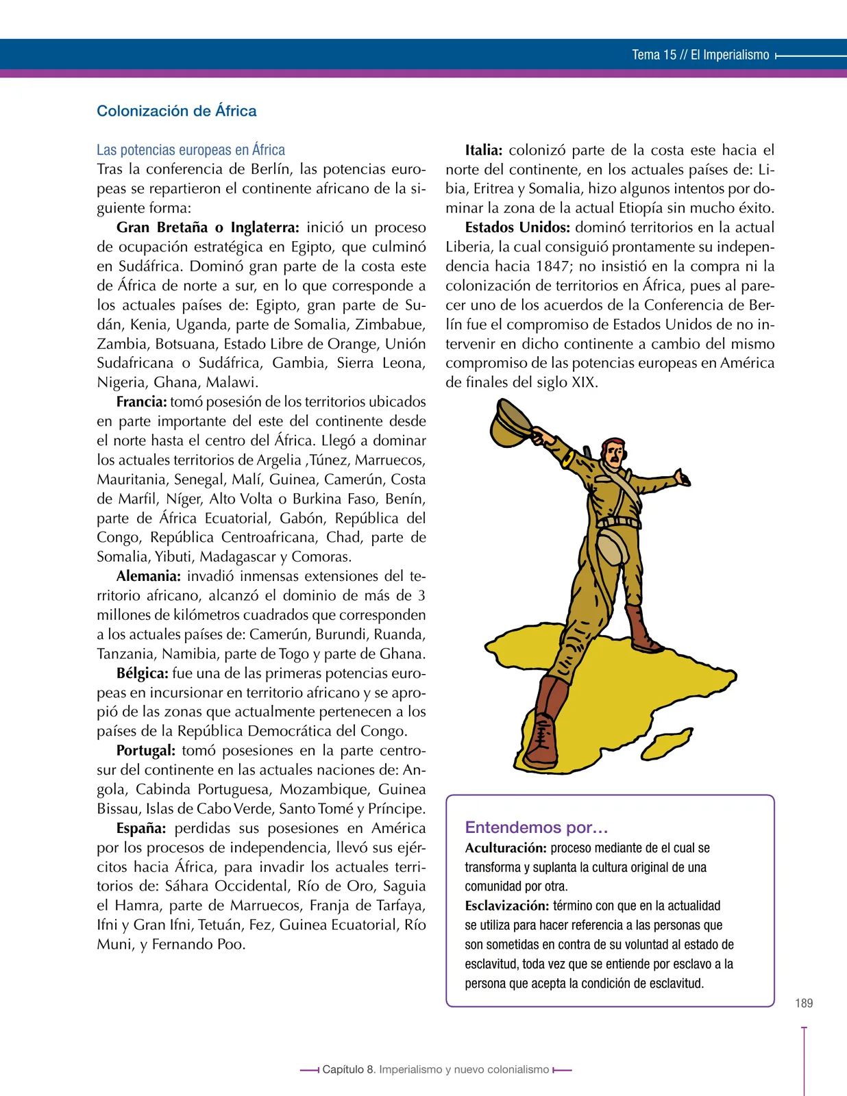 Página 189 de Ciencias Sociales 8° · Secundaria Activa