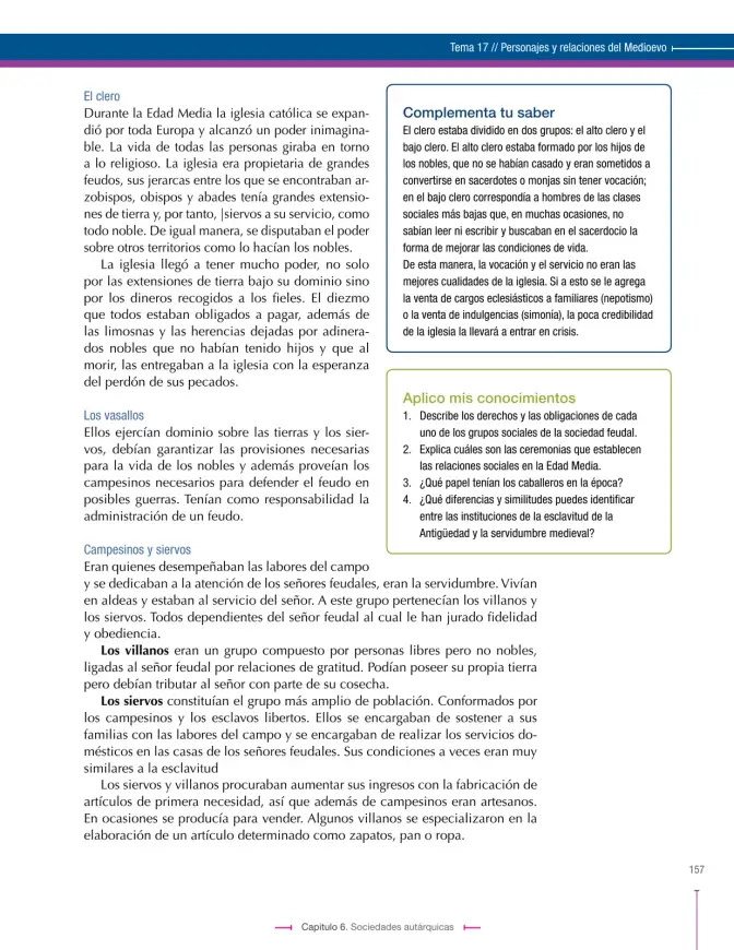 Página 157 de Ciencias Sociales 7° · Secundaria Activa