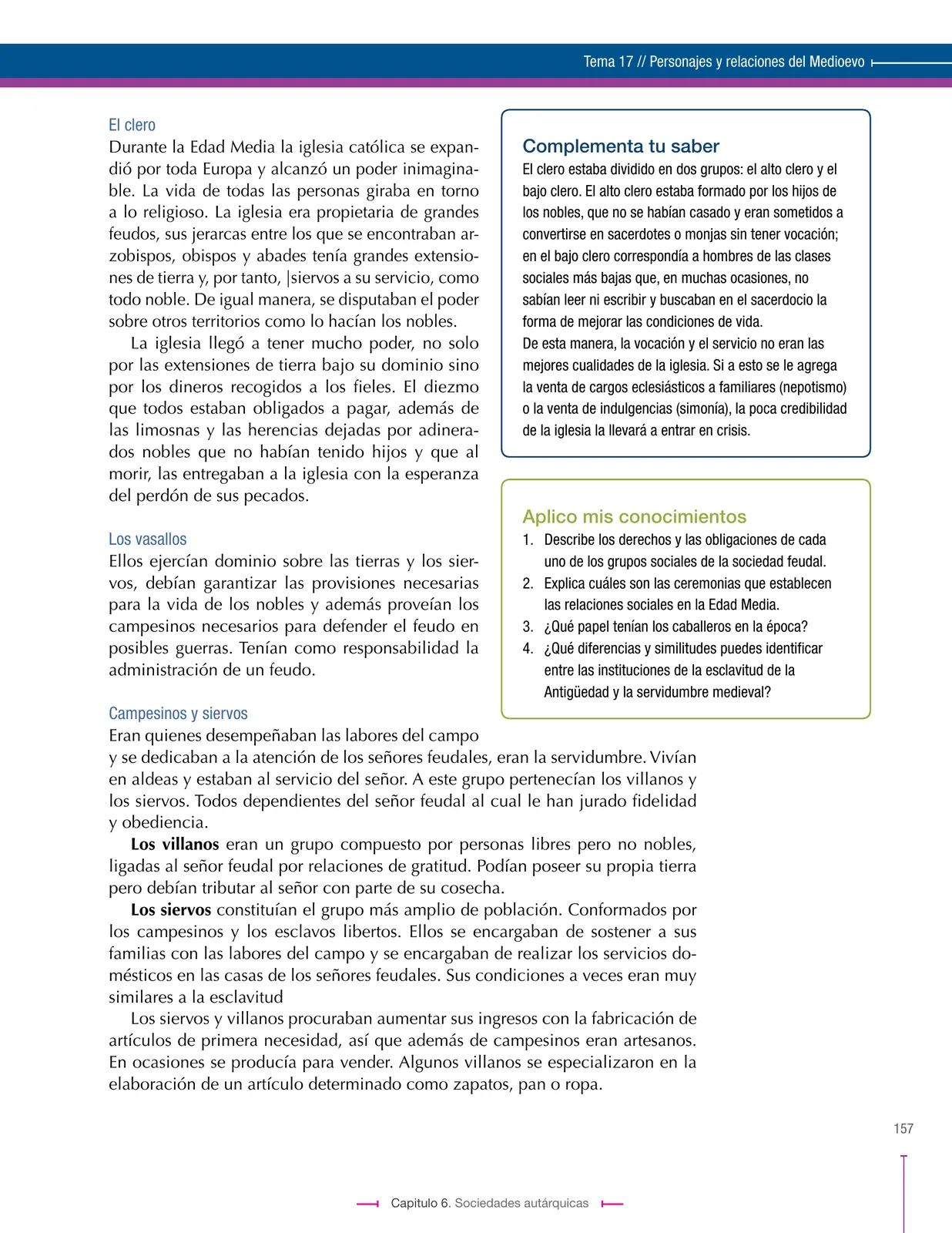 Miniatura página 157 de Ciencias Sociales 7° · Secundaria Activa