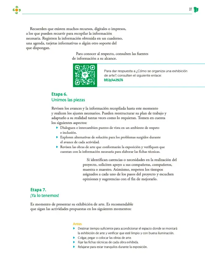 Página 38 de Colección Sk´asolil. Nuestro libro de Proyectos. Tomo II. Libro de Educación Telesecundaria Grado 2° Ciclo Escolar 2025 - 2026