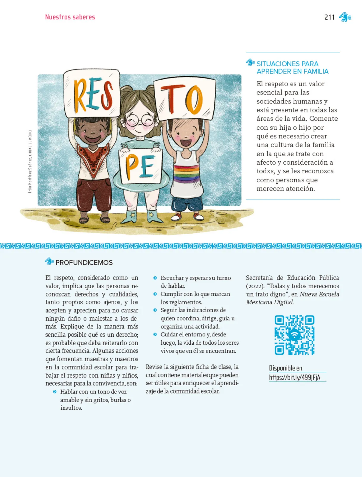 Página 212 de Nuestros saberes: Libro para alumnos, maestros y familia.   Libro de Educación Primaria Grado 1°  Ciclo Escolar 2025 - 2026