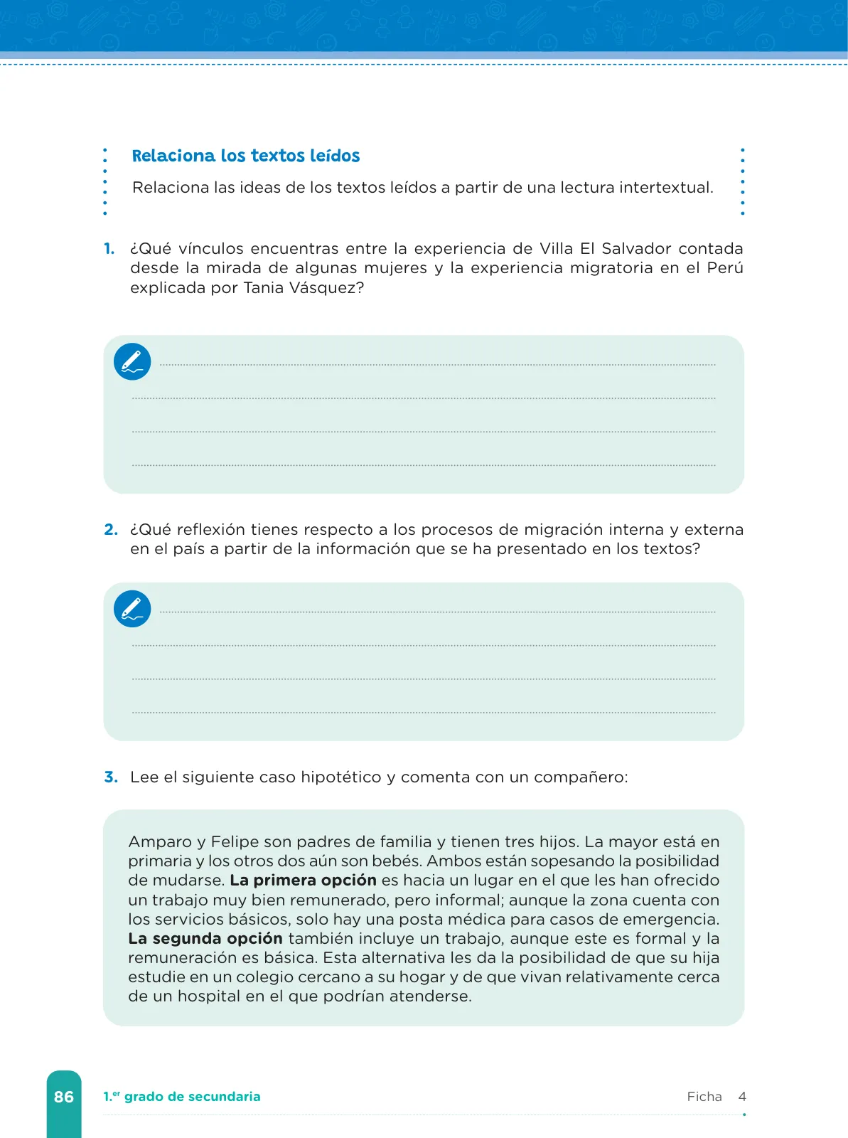 Miniatura página 88 de Fichas de aprendizaje de Comunicación 1 · 2024