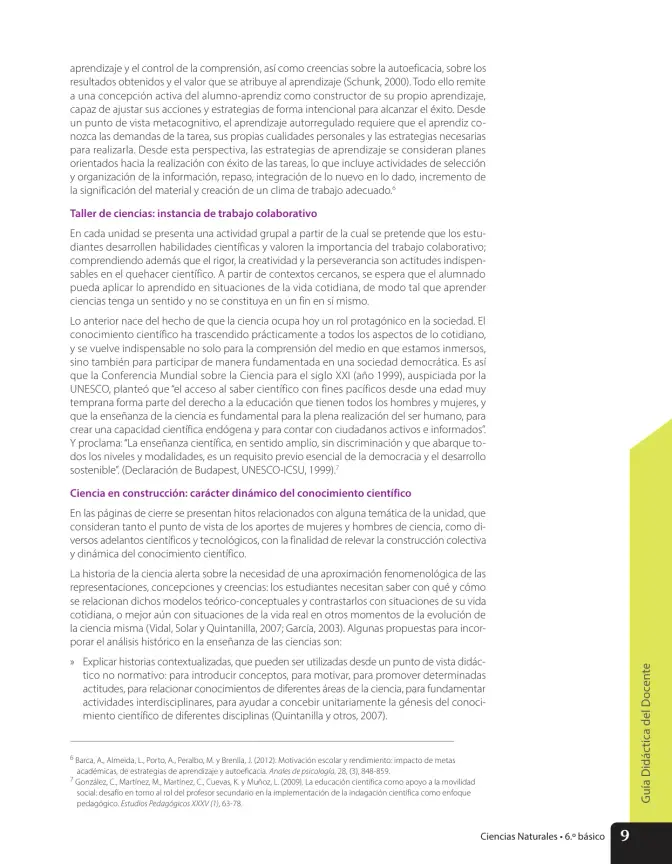 Página 10 de Libro de Ciencias Naturales – Quinto Básico | Texto del Estudiante MINEDUC – Descargar PDF · 2024