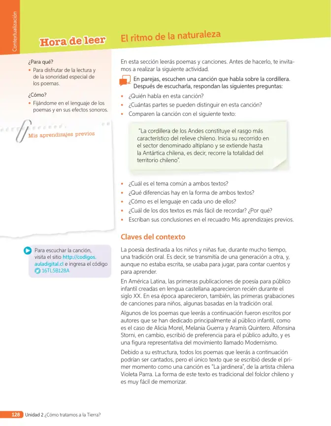 Página 229 de Lenguaje y Comunicación – Quinto Básico | Texto del Estudiante MINEDUC – Descargar PDF · 2024