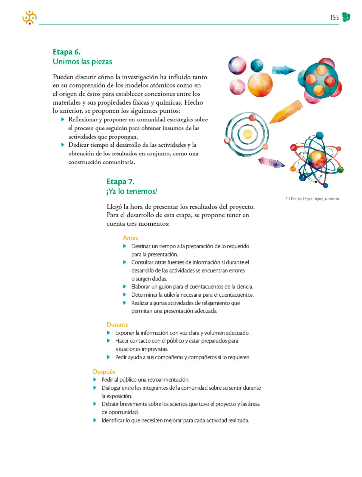 Miniatura página 156 de Colección Sk´asolil. Nuestro libro de Proyectos.  Tomo III.  Libro de Educación Telesecundaria Grado 2°  Ciclo Escolar 2025 - 2026