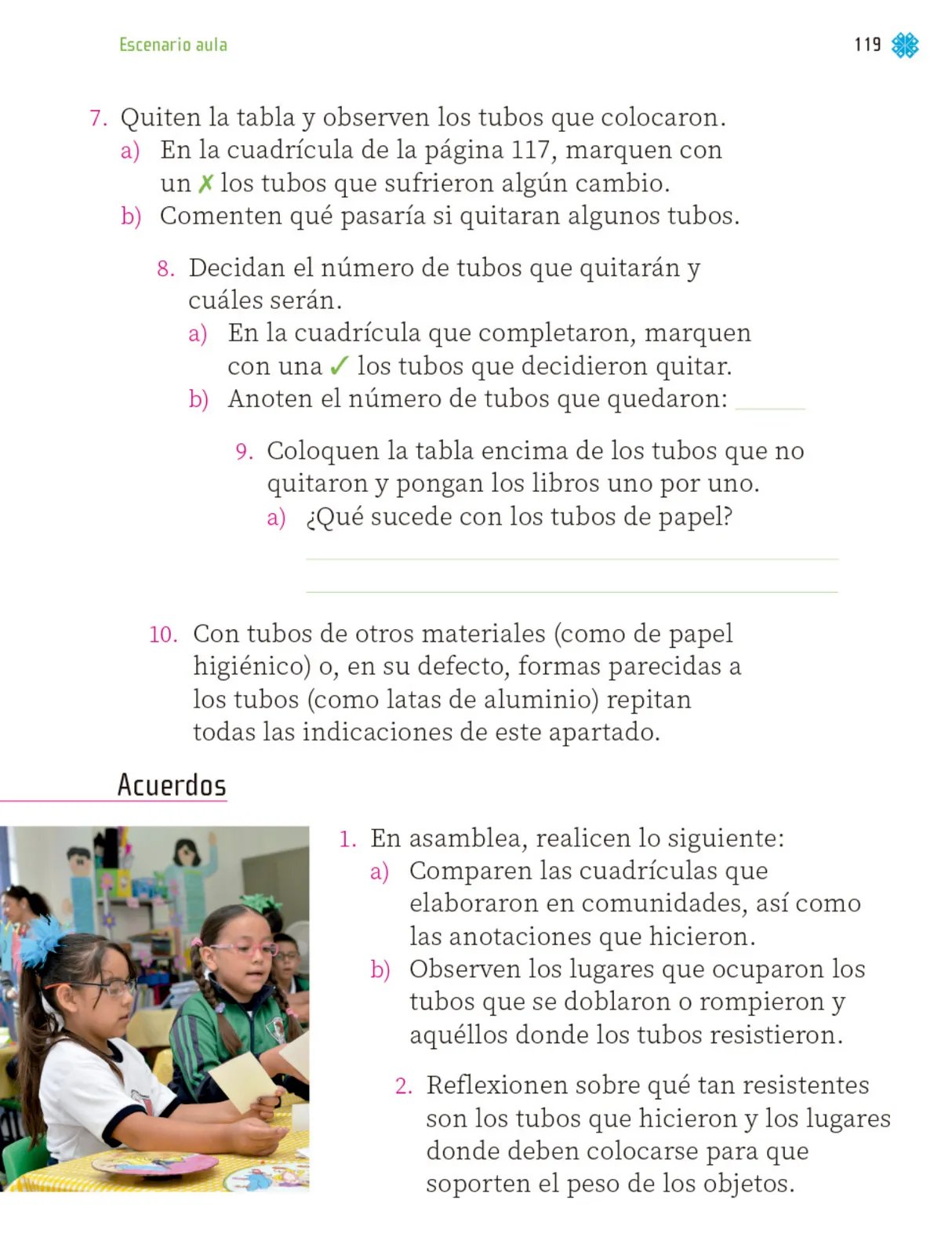 Miniatura página 120 de Proyectos de Aula.   Libro de Educación Primaria Grado 1°  Ciclo Escolar 2025 - 2026