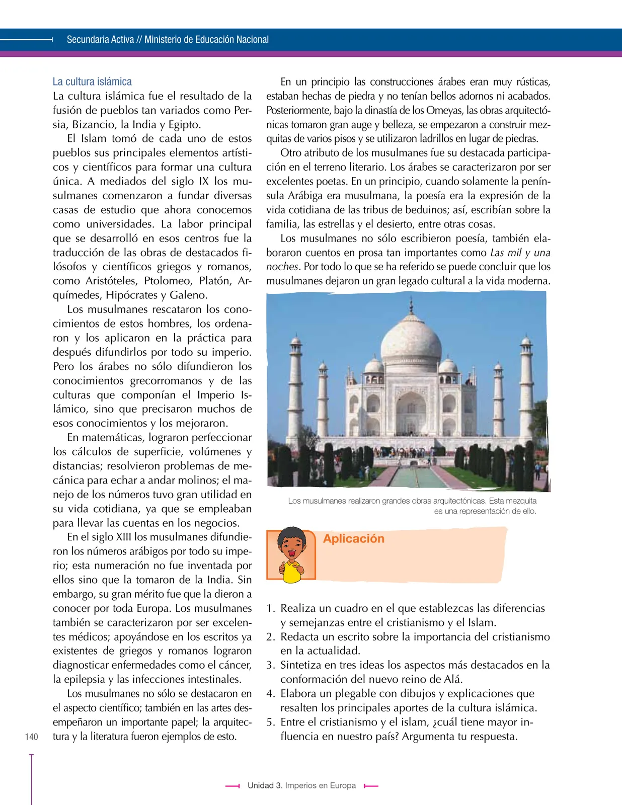 Miniatura página 140 de Ciencias Sociales 7° · Secundaria Activa