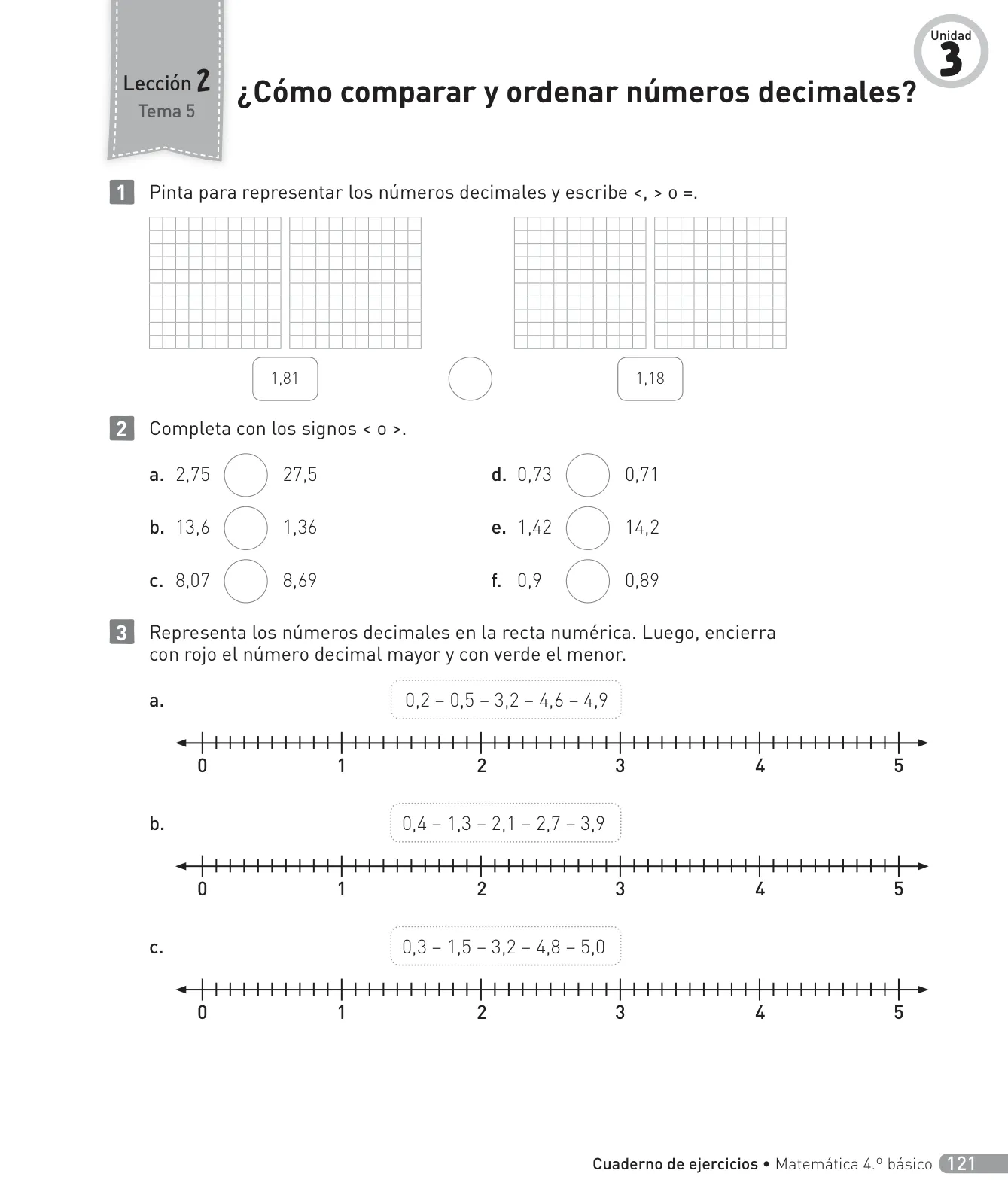 Miniatura página 122 de Matemática – Cuarto Básico | Texto del Estudiante MINEDUC – Descargar PDF · 2024