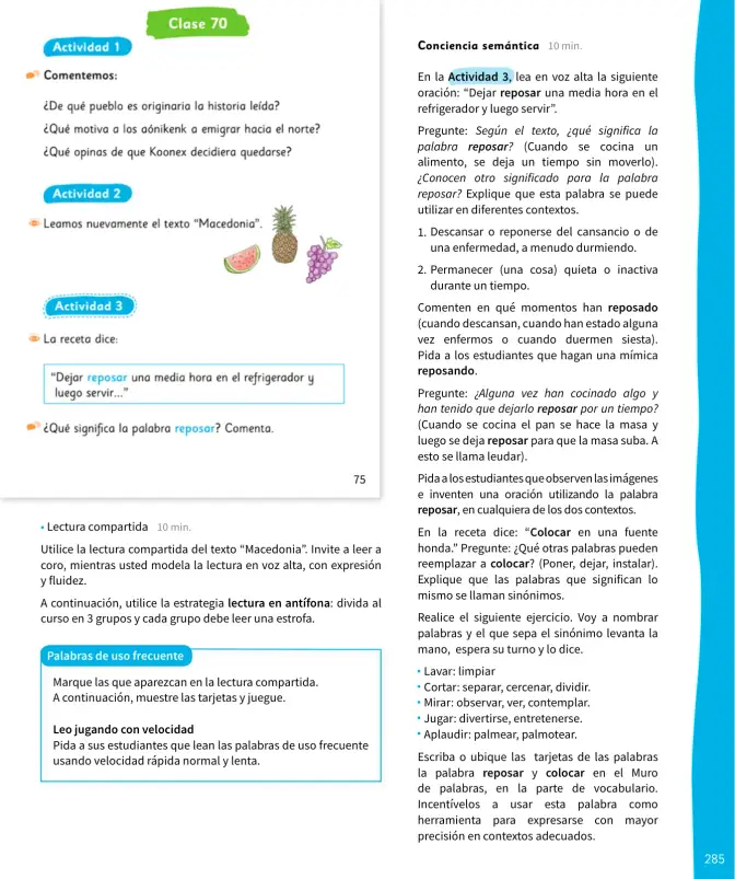 Página 286 de Lenguaje y Comunicación – Segundo Básico – Texto del Estudiante MINEDUC – Descargar PDF · 2024