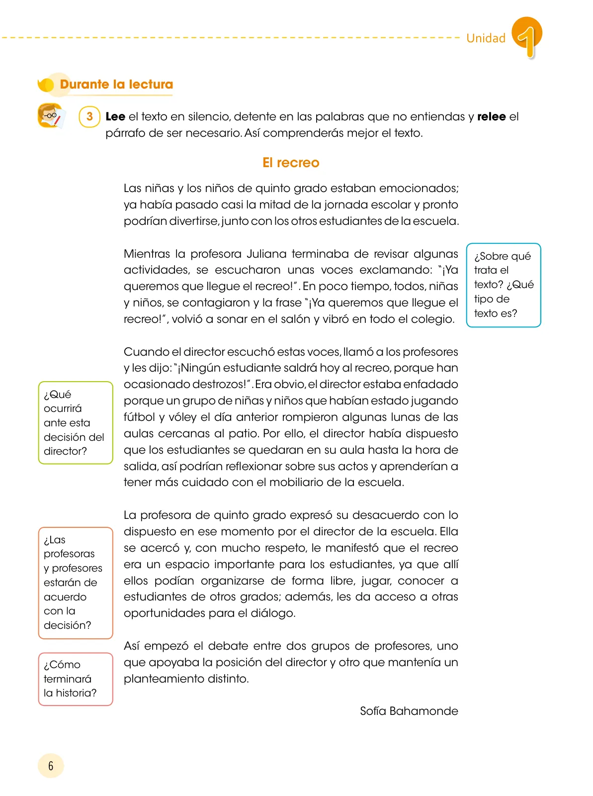 Miniatura página 7 de Comunicación 5 : cuaderno de trabajo para quinto grado de Educación Primaria 2019 · 2019
