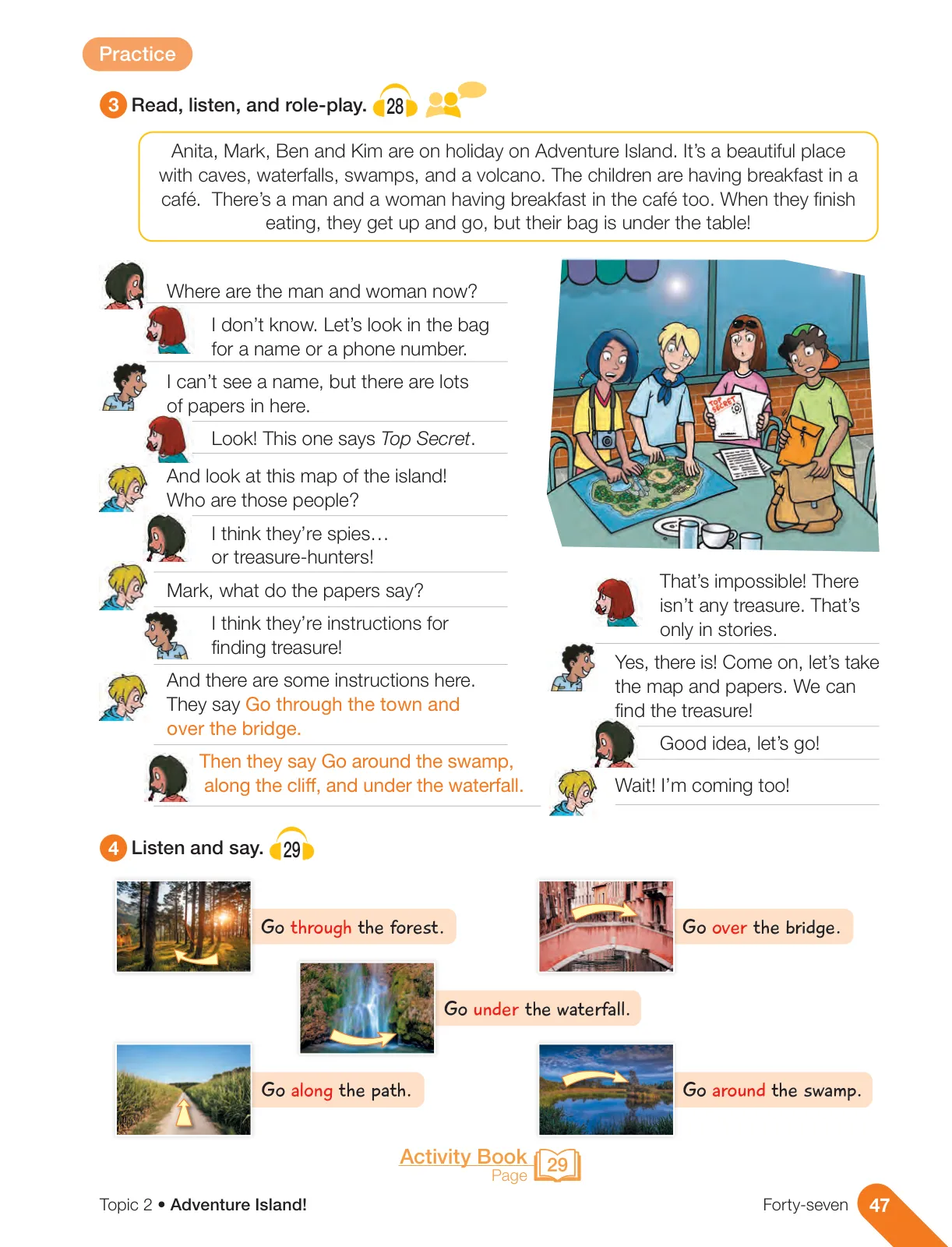 Miniatura página 49 de Inglés – Sexto Básico | Student’s Book MINEDUC – Descargar PDF · 2024