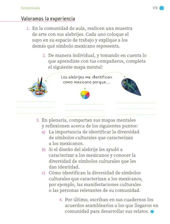 Página 174 de Proyectos de Aula. Libro de Educación Primaria Grado 1° Ciclo Escolar 2025 - 2026