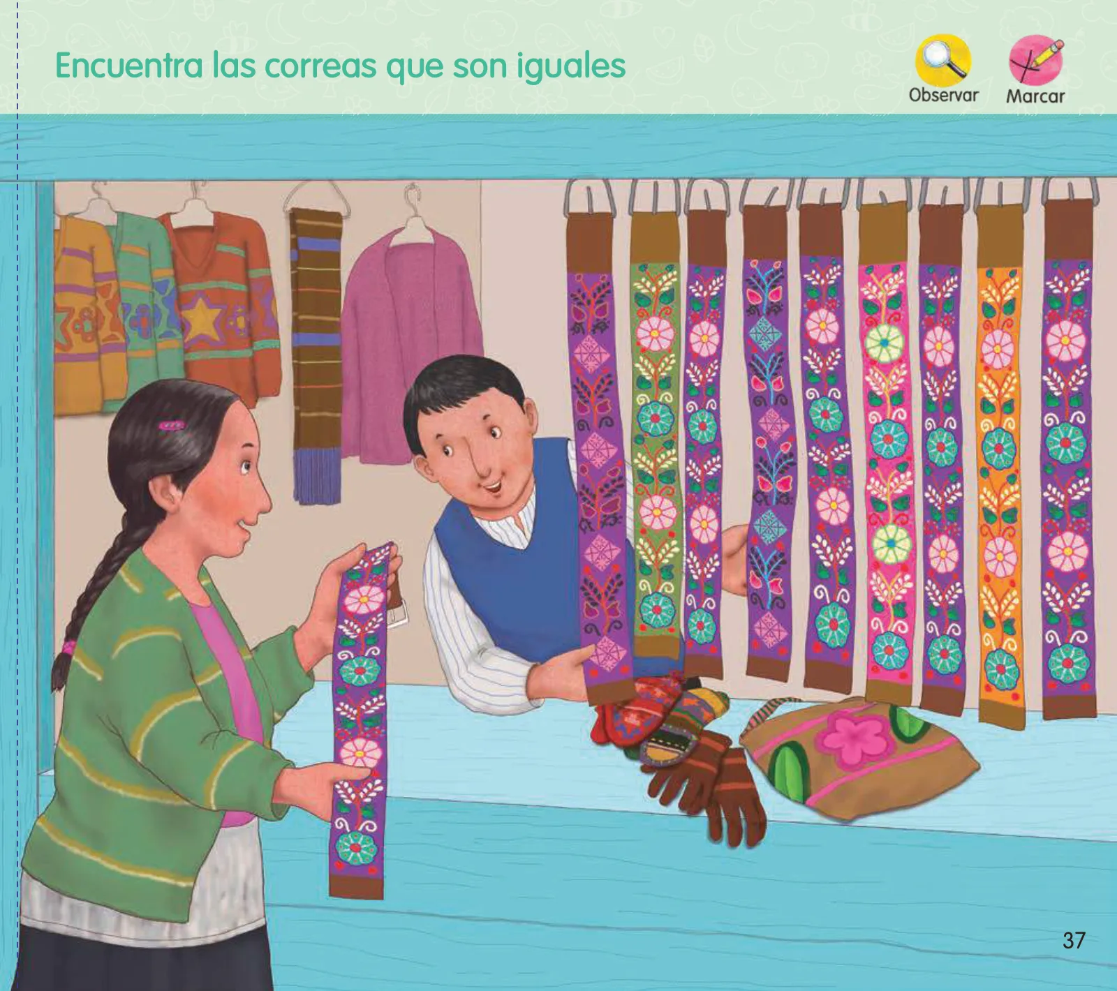 Miniatura página 39 de Crea, resuelve y aprende. Material impreso para niñas y niños de 4 años · 2024