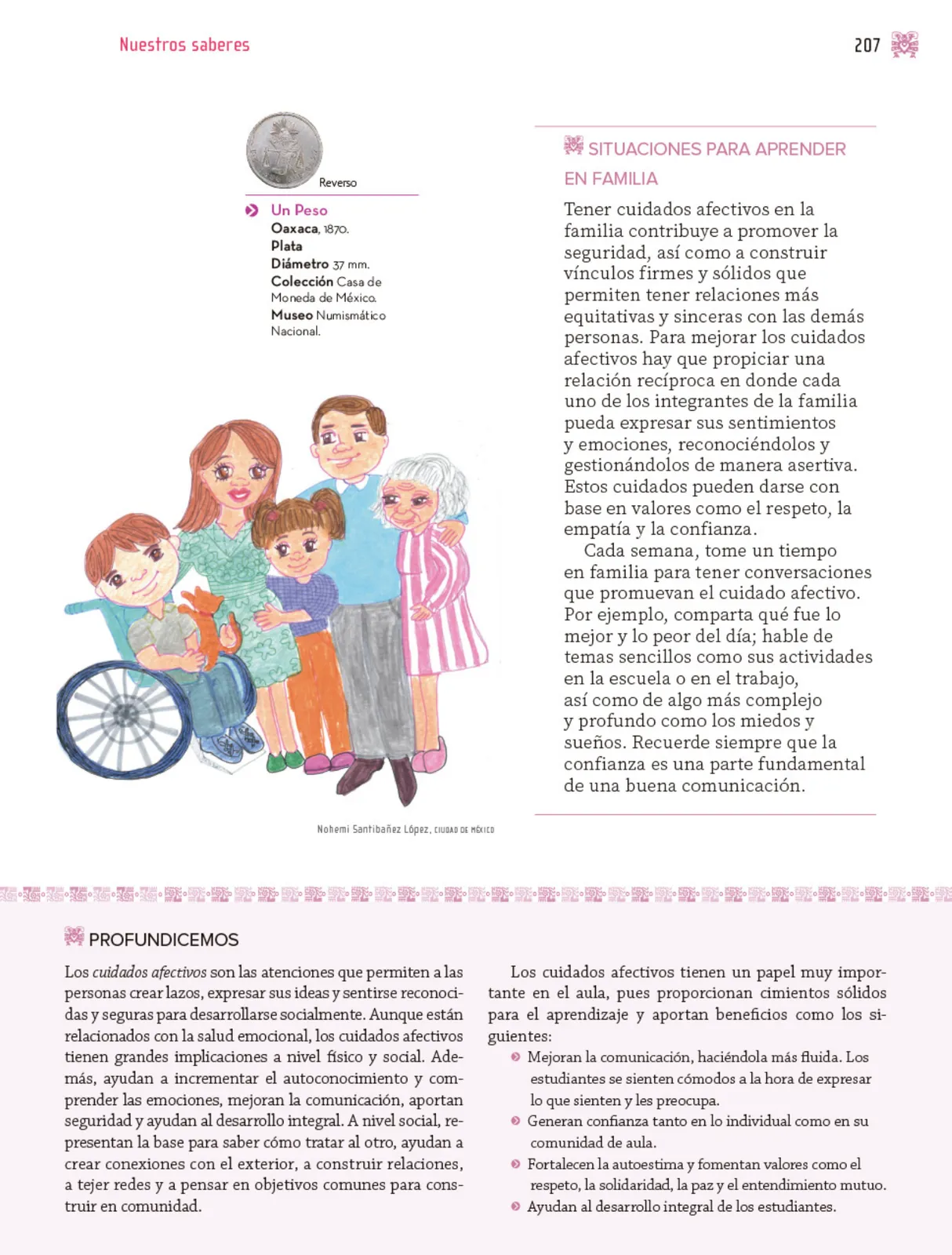 Miniatura página 208 de Nuestros saberes: Libro para alumnos, maestros y familia.   Libro de Educación Primaria Grado 3°  Ciclo Escolar 2025 - 2026